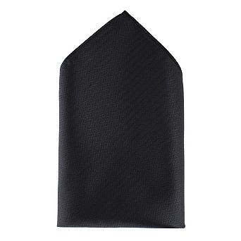 Ascentix Etched Herringbone Twist Pocket Square