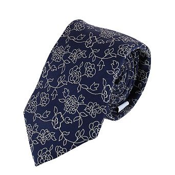 Ascentix Floral Stencil Print Necktie