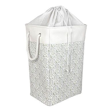 Belle Maison Large Floral Laundry Floor Bin