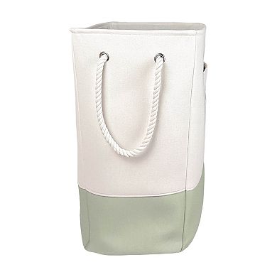 Belle Maison Green Laundry Floor Bin