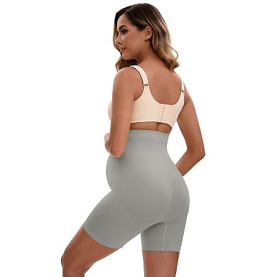 Women's Maternity High Waist Thigh Slimmers for Under Dresses Soft Comfort Pregnancy Shapewear