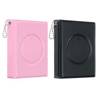3 Inch Mini Kpop Photocard Binder 2.5"x3.5" Album with 32 Pockets Small Picture Holder Book 2 Pack