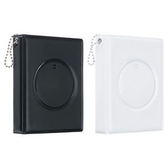 3 Inch Mini Kpop Photocard Binder 2.5"x3.5" Album with 32 Pockets Small Picture Holder Book 2 Pack