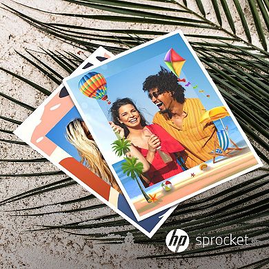 Hp Sprocket 3.5 X 4.25” Sticky-backed Photo Paper, 100 Pack, Compatible With Hp Sprocket 3x4 Printer