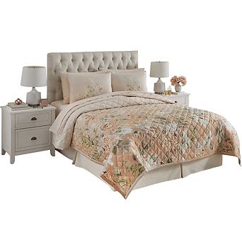 BrylaneHome Franchine Quilt Set