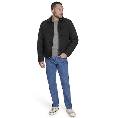 Men's Dockers Quilted Utility Jacket with Corduroy Collar