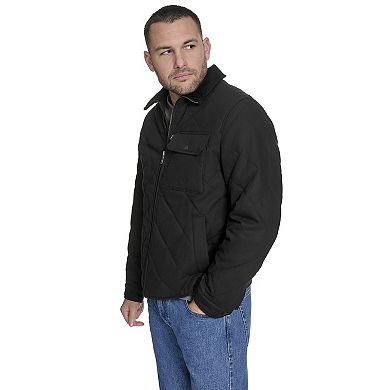 Men's Dockers Quilted Utility Jacket with Corduroy Collar