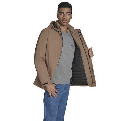 Dockers Walking Coat with Removable Hood