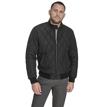 Men's Dockers® Quilted Bomber Jacket with Stand Collar
