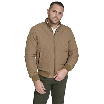 Men's Dockers® Quilted Bomber Jacket with Stand Collar