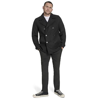 Men's Dockers Double-Breasted Wool Blend Peacoat