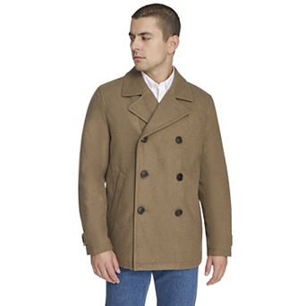 Men's Dockers® Double-Breasted Wool Blend Peacoat