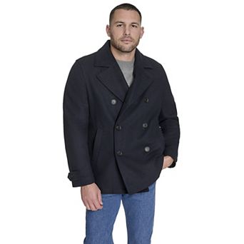 Men's Dockers® Double-Breasted Wool Blend Peacoat