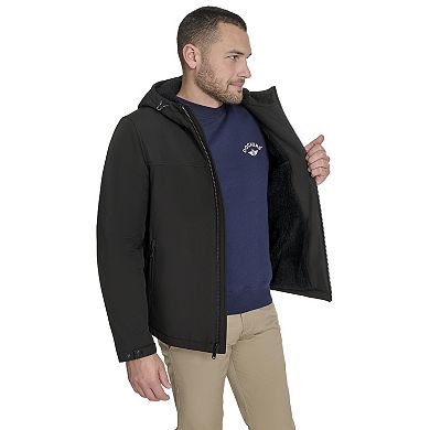 Dockers Sherpa Lined Softshell Hooded Jacket