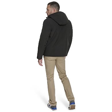 Dockers Sherpa Lined Softshell Hooded Jacket
