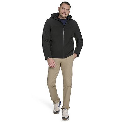 Dockers Sherpa Lined Softshell Hooded Jacket
