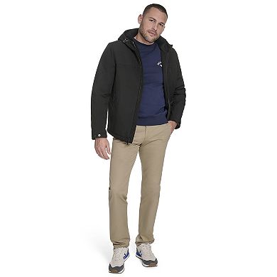 Dockers Sherpa Lined Softshell Hooded Jacket