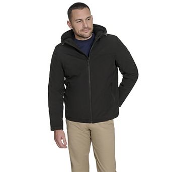 Dockers® Sherpa Lined Softshell Hooded Jacket