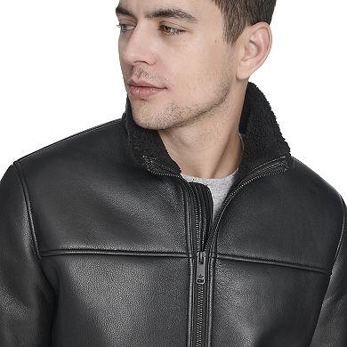 Dockers Stand Collar Faux Shearling Jacket