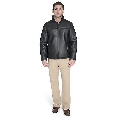 Dockers Stand Collar Faux Shearling Jacket