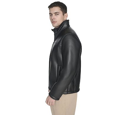 Dockers Stand Collar Faux Shearling Jacket