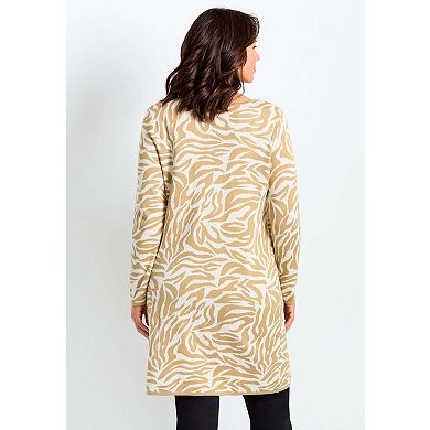 Avenue Women's Plus Size Open Front Sweater Cardigan
