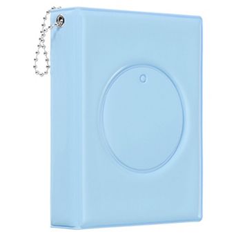 3" Mini Kpop Photocard Binder 2.5"x3.5" Album with 32 Pockets Small Picture Holder Book