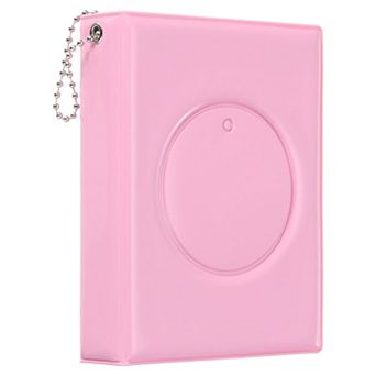 3" Mini Kpop Photocard Binder 2.5"x3.5" Album with 32 Pockets Small Picture Holder Book