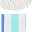Blue Green Solid White