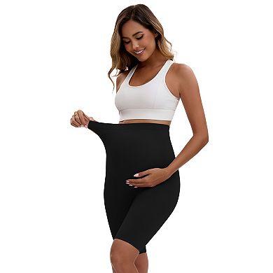 Women's High Waist Maternity Thigh Slimmers Hip Lifter Soft Pregnancy Belly Support Control Panties