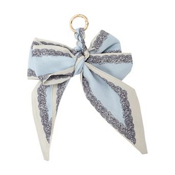 Trendy Double Layer Bow Handbag Charm 1 pc
