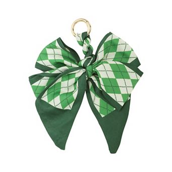 Trendy Double Layer Bow Handbag Charm 1 pc