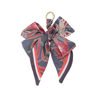 Trendy Double Layer Bow Handbag Charm 1 pc