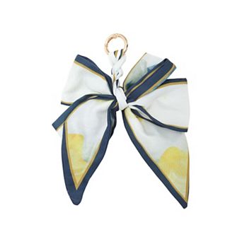 Trendy Double Layer Bow Handbag Charm 1 pc