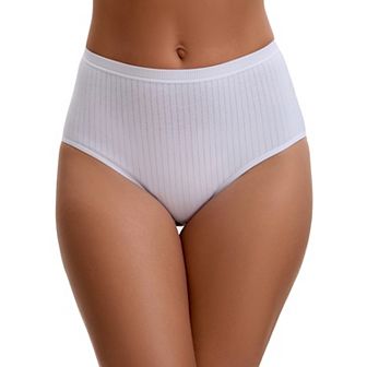Women's Cotton High Waist Briefs Tummy Control Breathable Underwear
