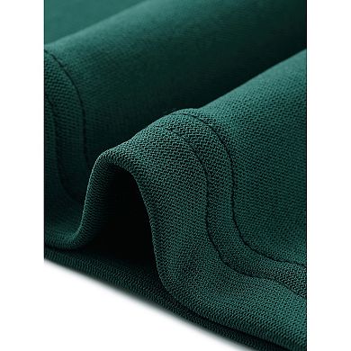 Women's Semi Sheer Long Sleeve Ruched V Neck Sequin Panel Casual Party Shirt Top