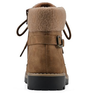 Cliffs By White Mountain Pioneer Women's Lace-Up Ankle Boots