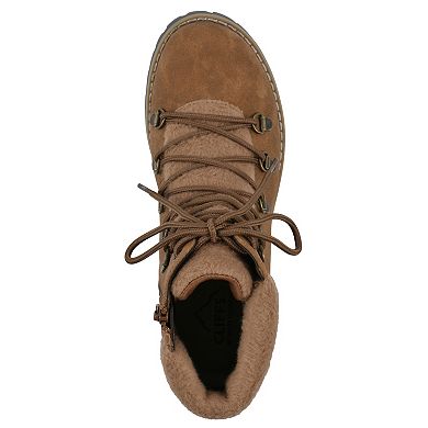 Cliffs By White Mountain Pioneer Women's Lace-Up Ankle Boots