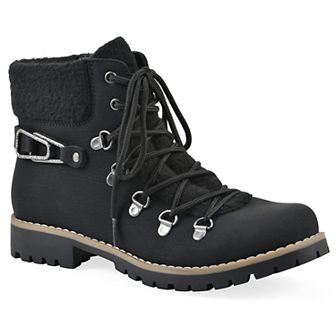 Cliffs By White Mountain Pioneer Women's Lace-Up Ankle Boots