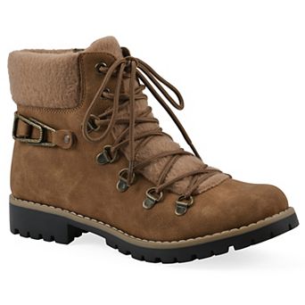 Cliffs By White Mountain Pioneer Women's Lace-Up Ankle Boots