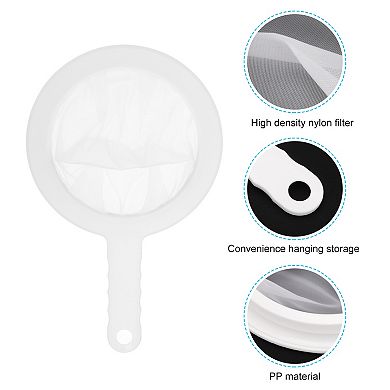 1Pc 100 Mesh Food Filter Strainer, Nylon Fine Mesh Sieve Drainer