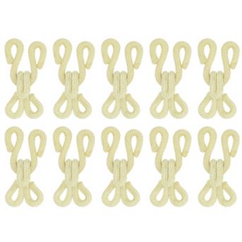 14 pc Polyester Covered Sewing Hooks and Eyes Closure for DIY Craft