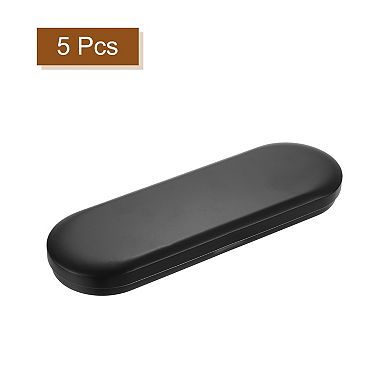 Metal Tin Box Containers, 5Pcs 6.9x2.4x0.7 Inch Rectangular Empty Hinged Tins Box