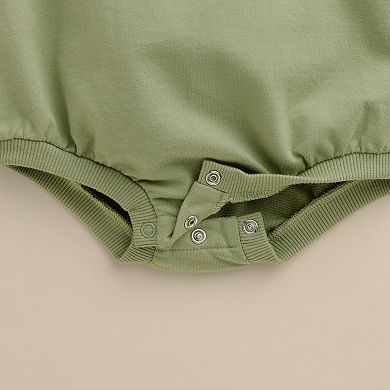 Baby Little Co. by Lauren Conrad Lucky Duck Long Sleeve Ringer Bubble Bodysuit