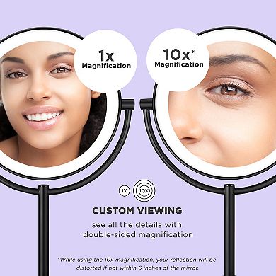 Conair Double-Sided Lighted Makeup Mirror