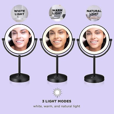 Conair Double-Sided Lighted Makeup Mirror