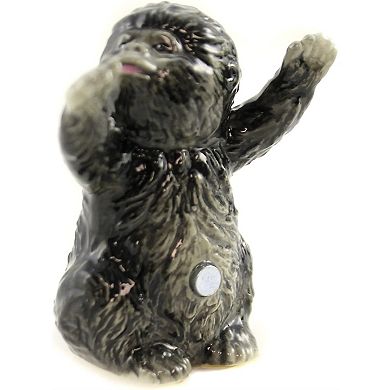 Gorilla Mother with Baby Ceramic Magnetic Salt and Pepper Shaker Set