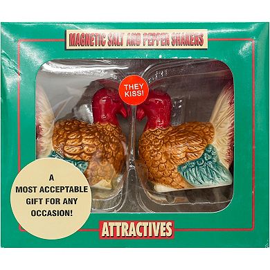 Turkey Magnetic Ceramic Salt & Pepper Shakers