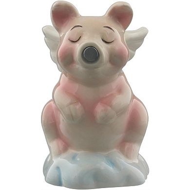 When Pigs Fly Hog Heaven Ceramic Magnetic Salt and Pepper Shaker Set