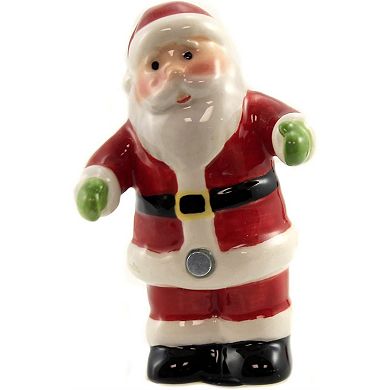 Pacific Trading Santa and Mrs Claus Hugging Salt and Pepper Shakers